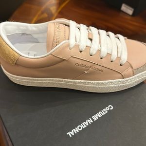 Women’s costume national light pink with cowhide back Sneakers